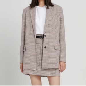 🇨🇦 Like New Frank & Oak Houndstooth Blazer